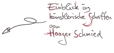 Schmiedearbeiten / Einblick ins künstlerische Schaffen vom Haager Schmied